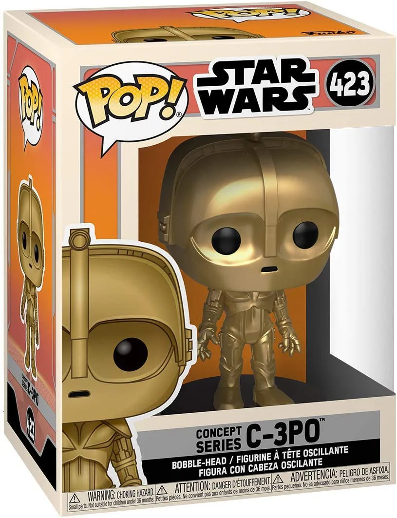 Funko Pop! Star Wars: Star Wars Concept - C-3PO Vinyl Figure - Image 2
