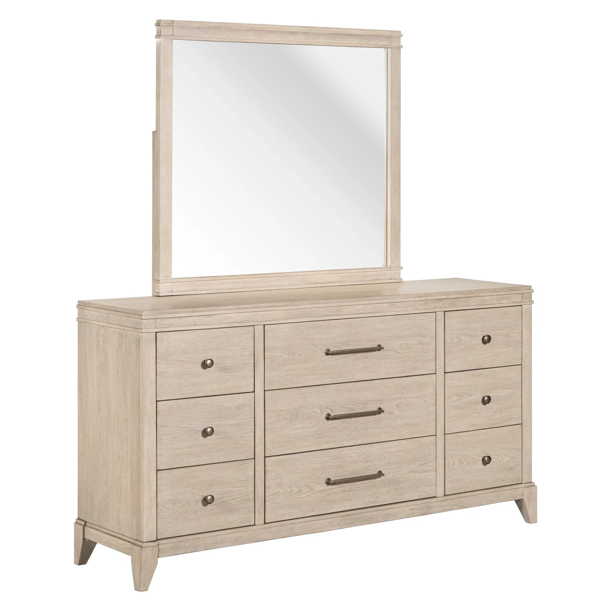 New Haven - Dresser & Mirror - Sanctuary White - Image 3