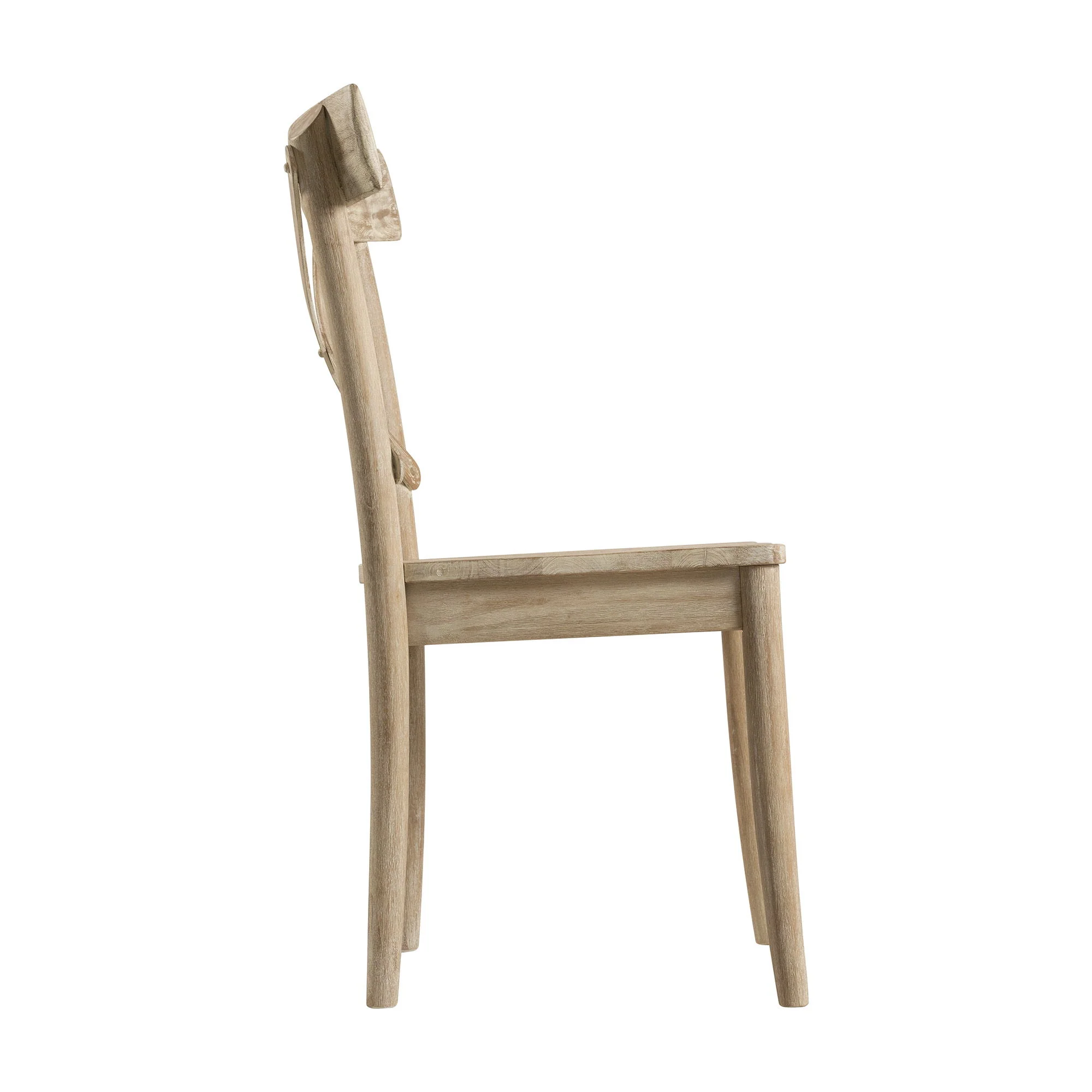 Callista - X-Back Wooden Side Chair (Set of 2) - Beach - Image 3