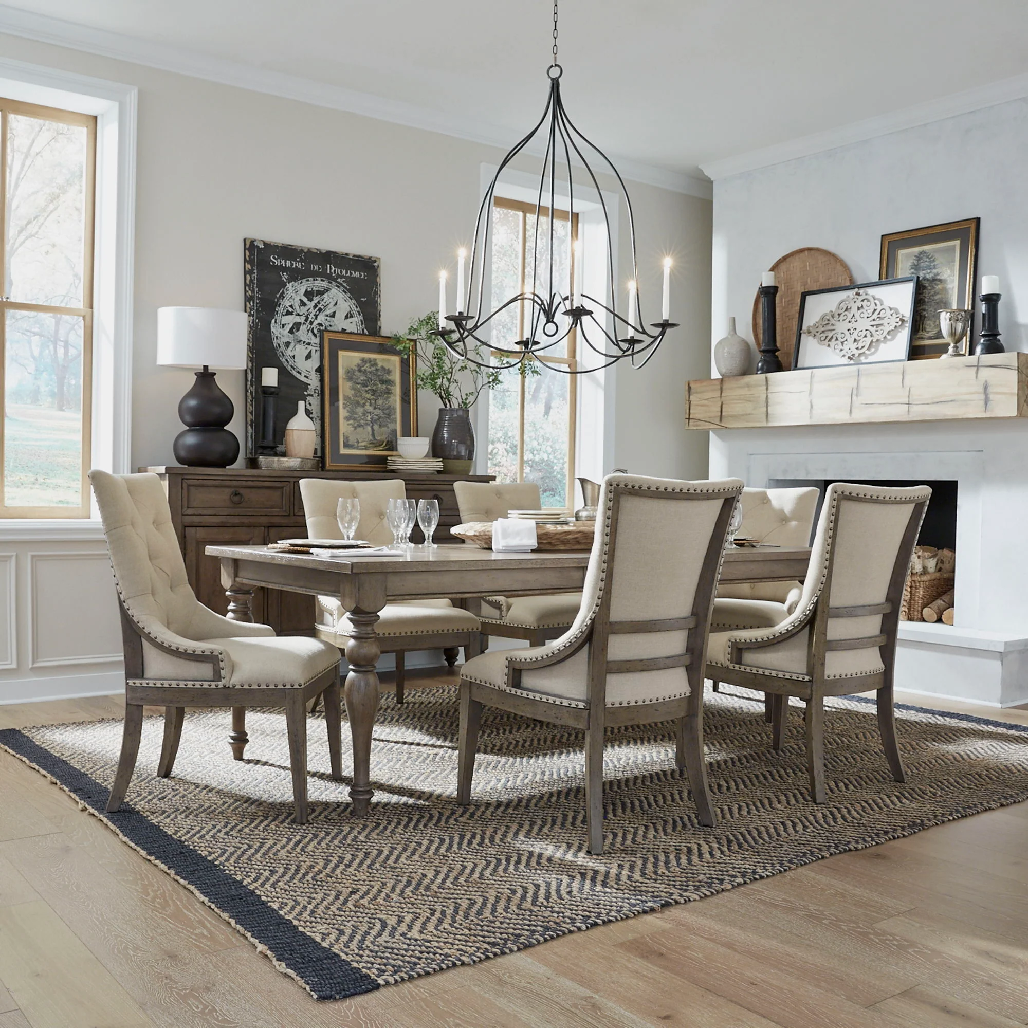 Americana Farmhouse - Leg Table Set - Image 3