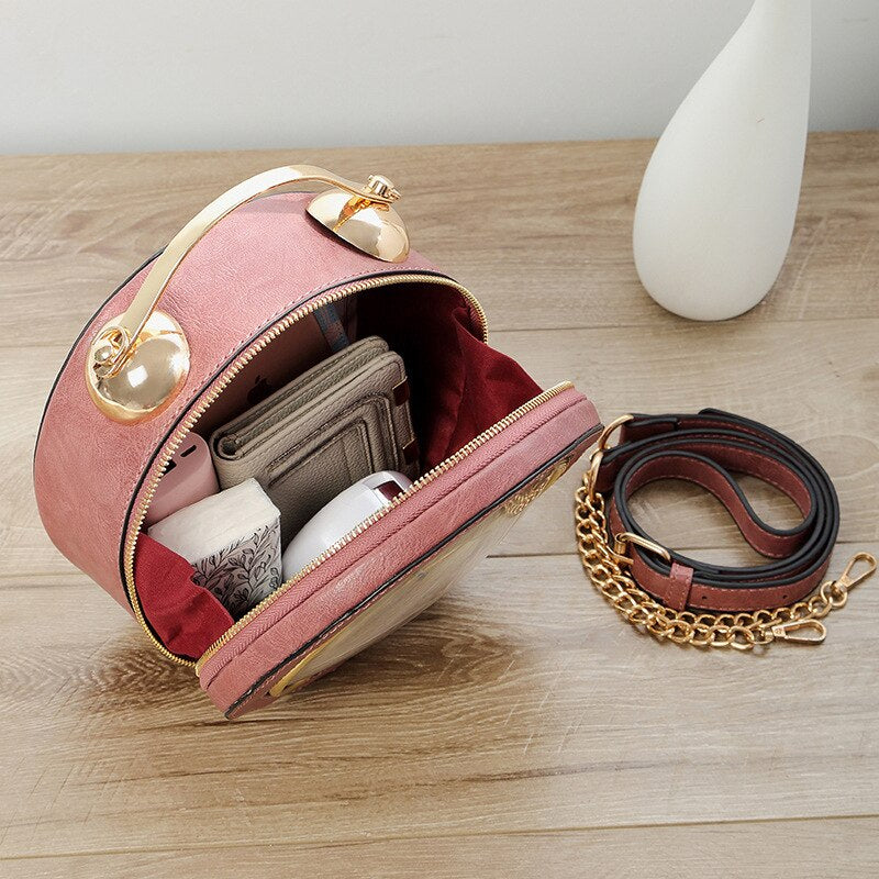 Vintage Time Creative Clock Crossbody Bag - Image 2