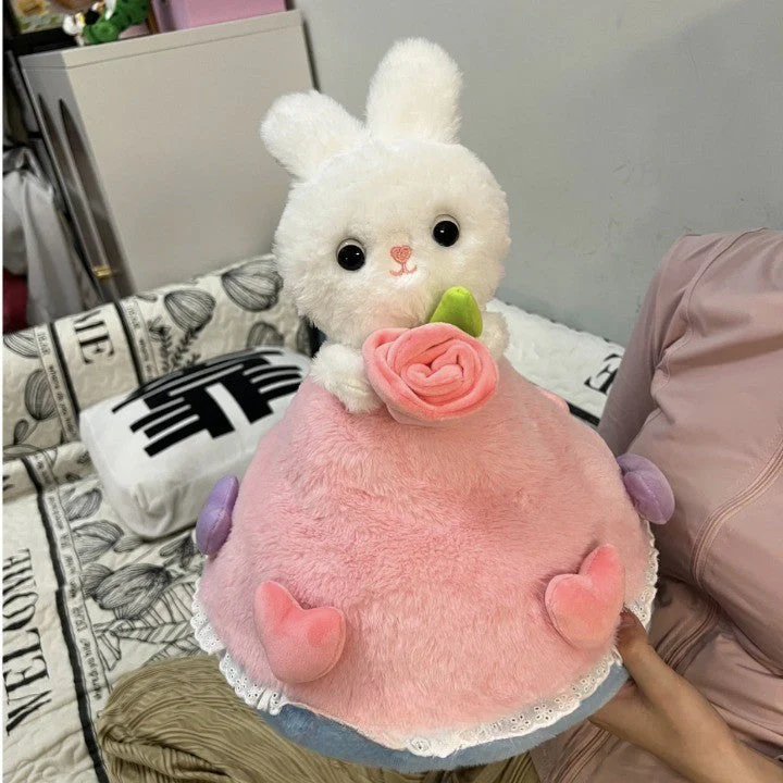 Sweet Bunny Love Affection Plush Bouquet - Image 2