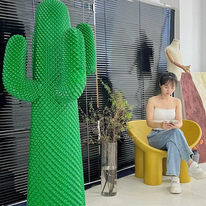 Giant Cactus Coat Rack Home Decor - Image 3