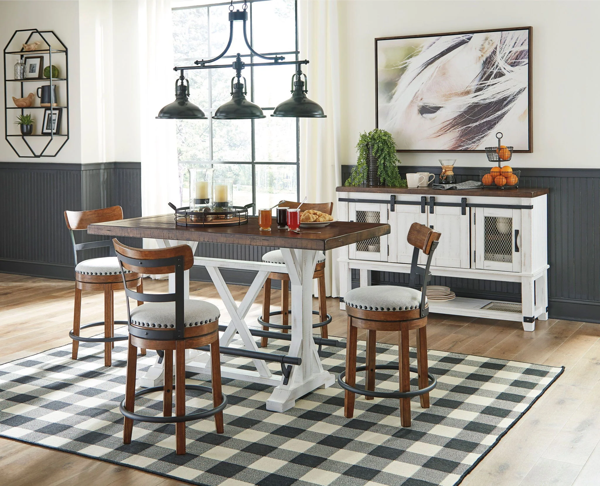 Valebeck - Counter Height Table Set - Image 2