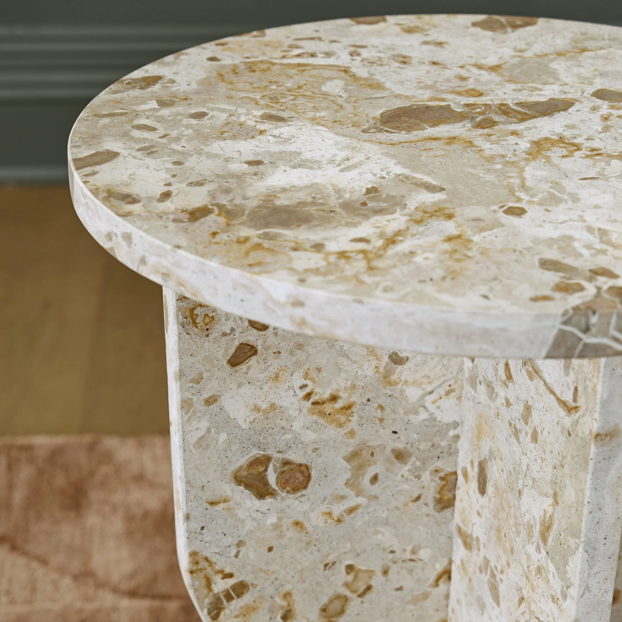 Treygan - Accent Table - Beige - Image 3
