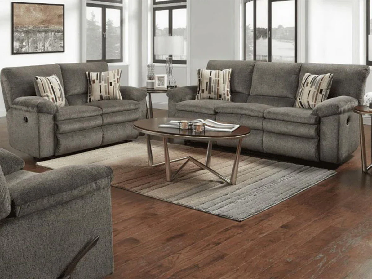 Jackson Catnapper Tosh - Reclining Loveseat - Pewter - Image 1