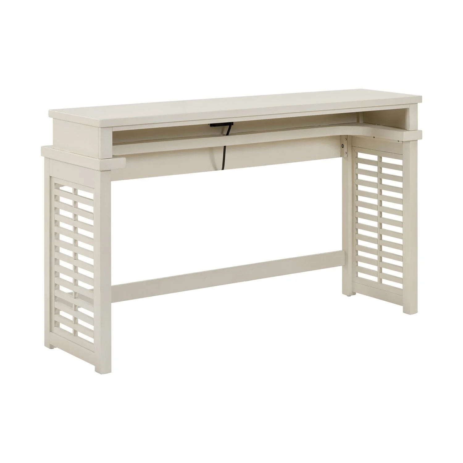 Berkley Square - Sofa Bar Console - Linen & Khaki - Image 3