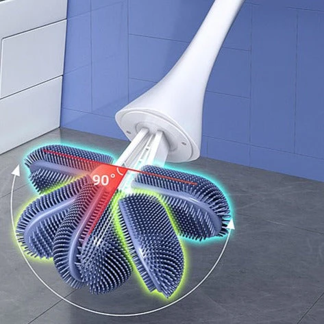 Adjustable Double Head Roller Toilet Brush - Image 3