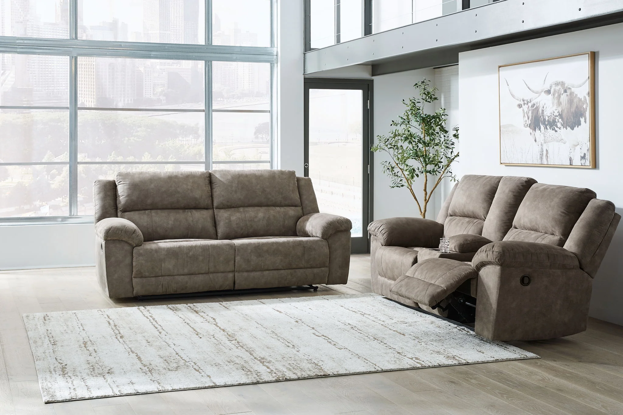 Laresview - Reclining Living Room Set - Image 1