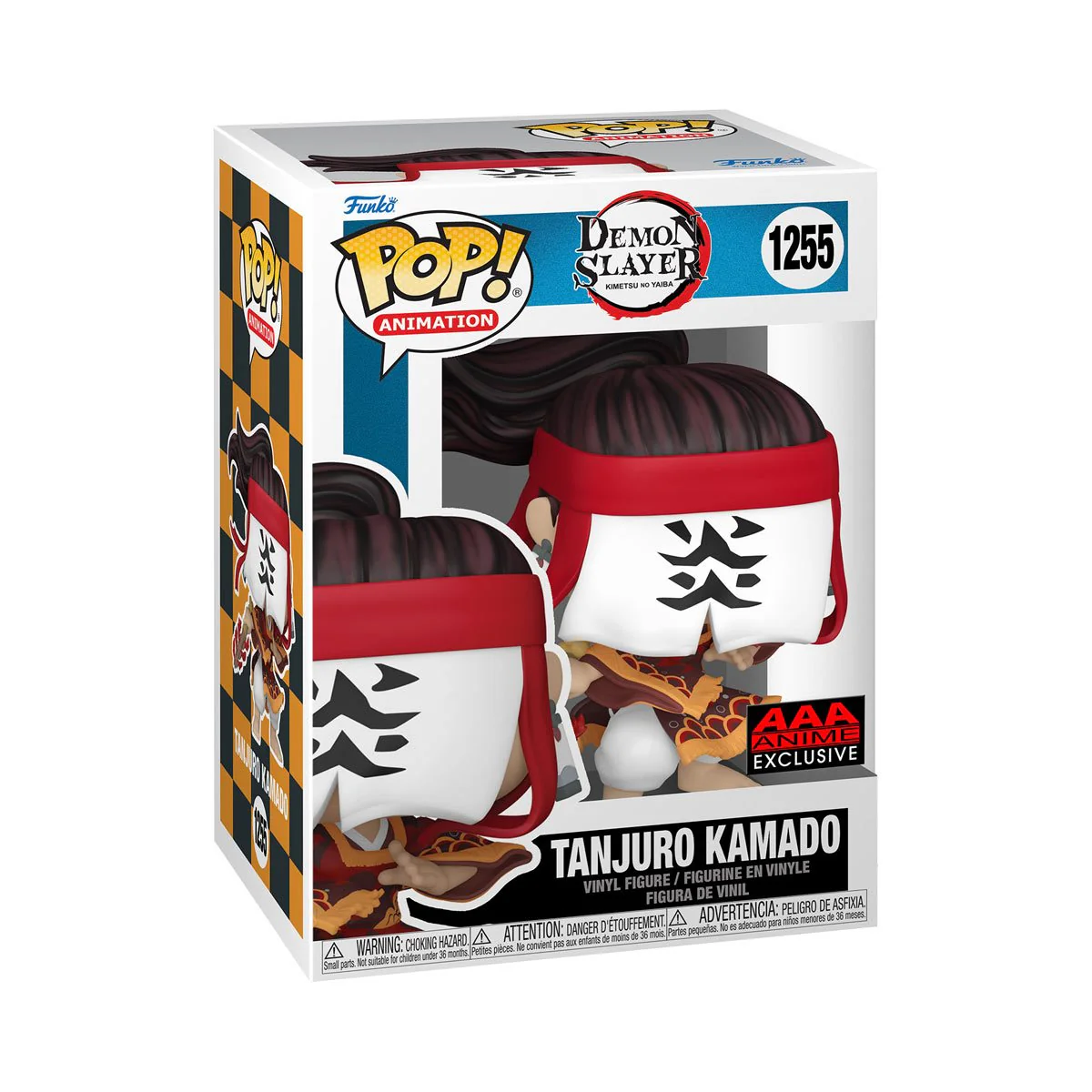 Funko Pop! Animation: Demon Slayer: Kimetsu no Yaiba - Tanjuro Kamado #1255 AAA Anime Exclusive - Image 1