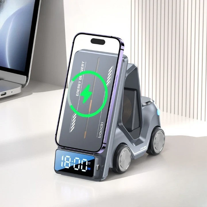 5in1 Multi-Device Forklift Wireless Charging Station - Image 1