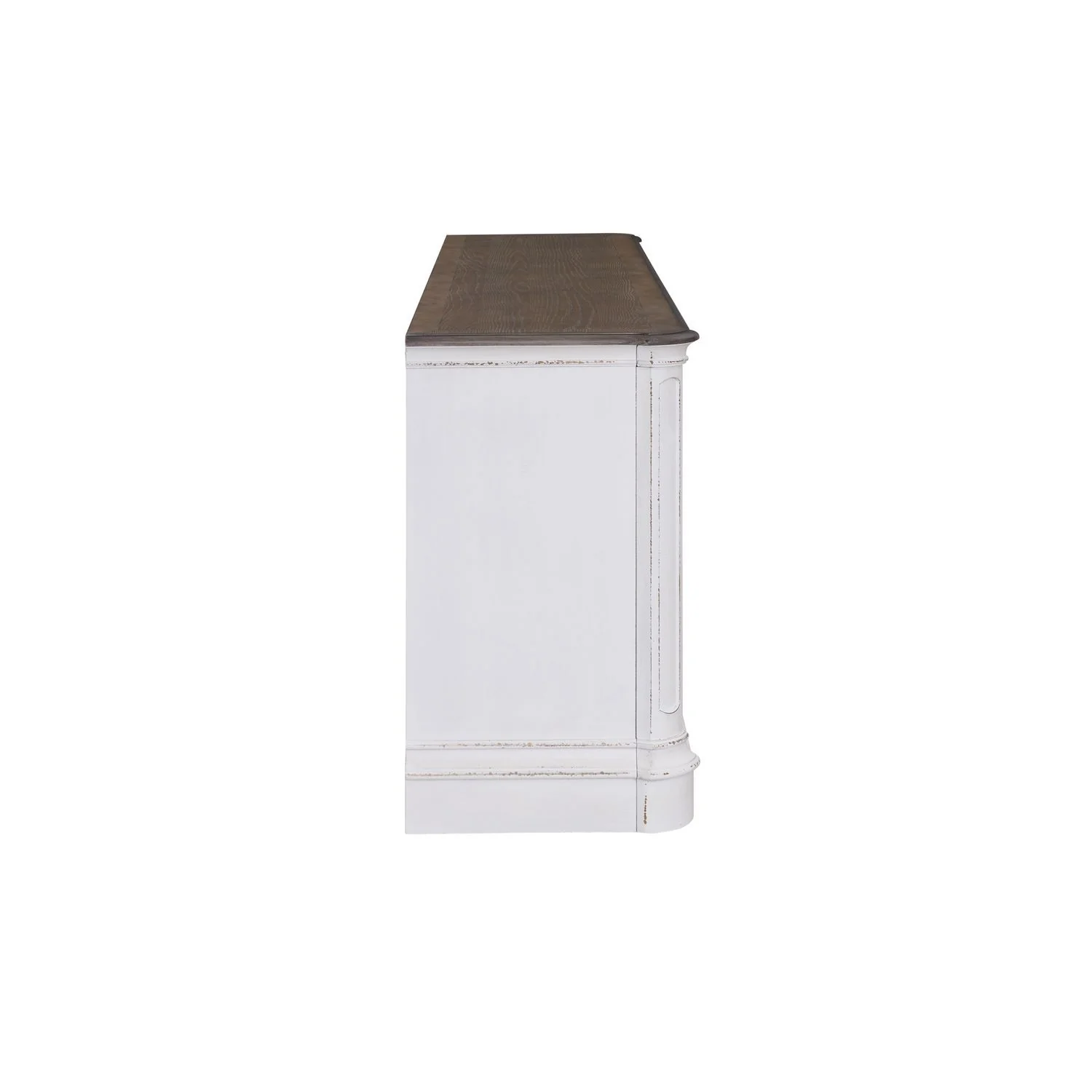Fireplace TV Consoles - 244 82" Console With Fire FTS - White - Image 3