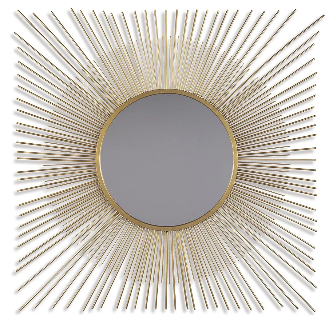 Elspeth – Accent Mirror – Gold Finish