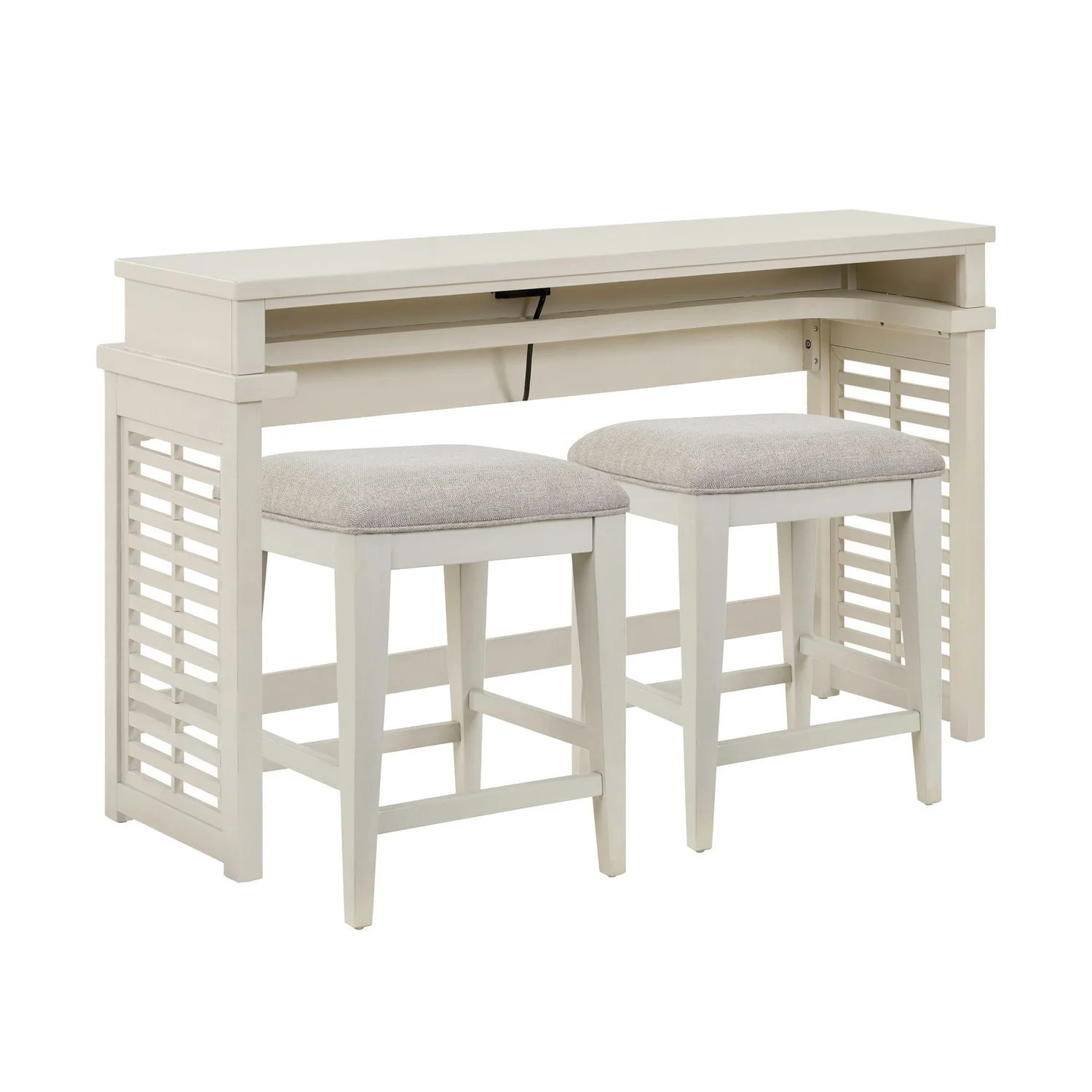 Berkley Square - 3 Piece Console Set - Linen & Khaki - Image 2