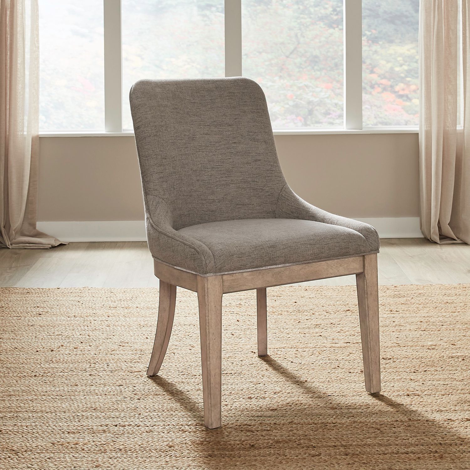 Proximity Place – Upholstered Side Chair – Barley Buff
