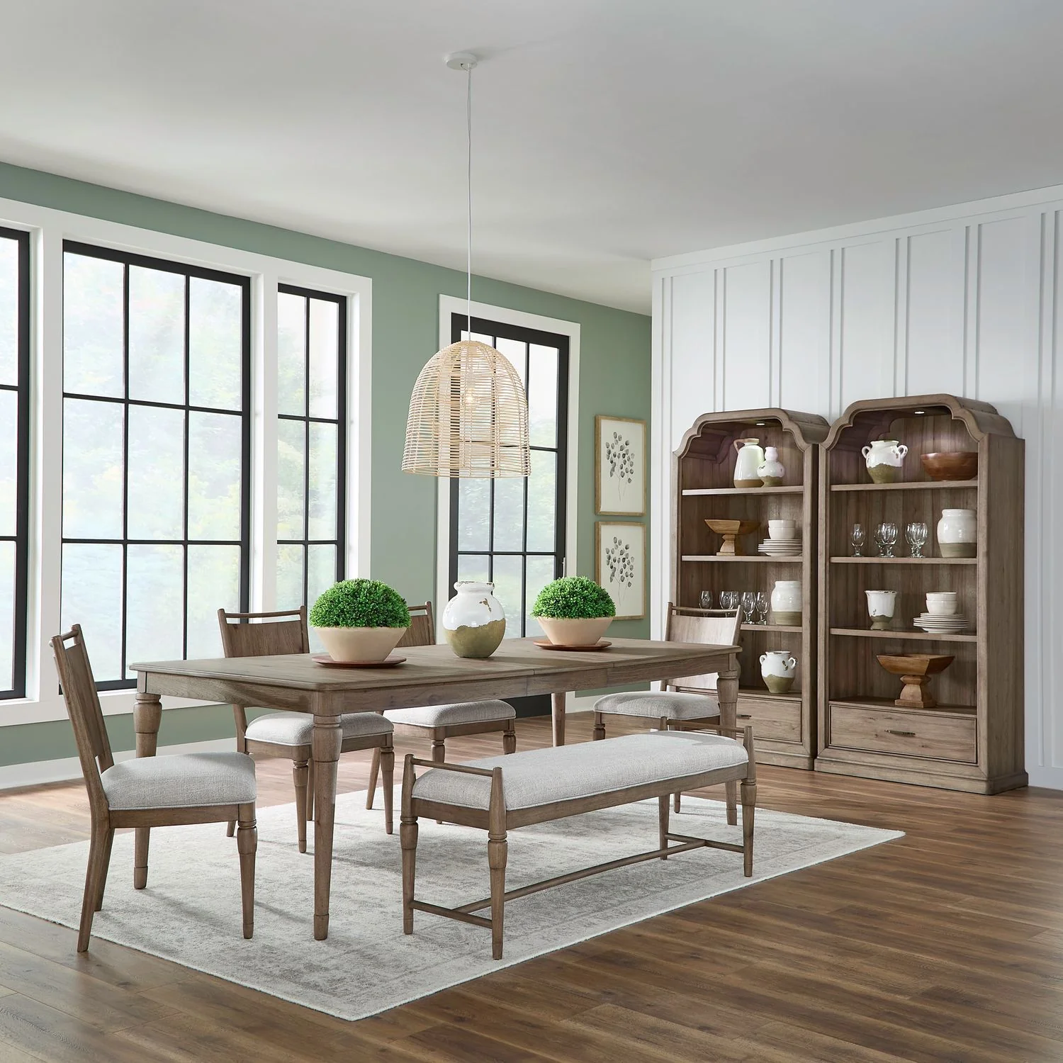 Hickory Grove - Rectangular Table Set - Image 2