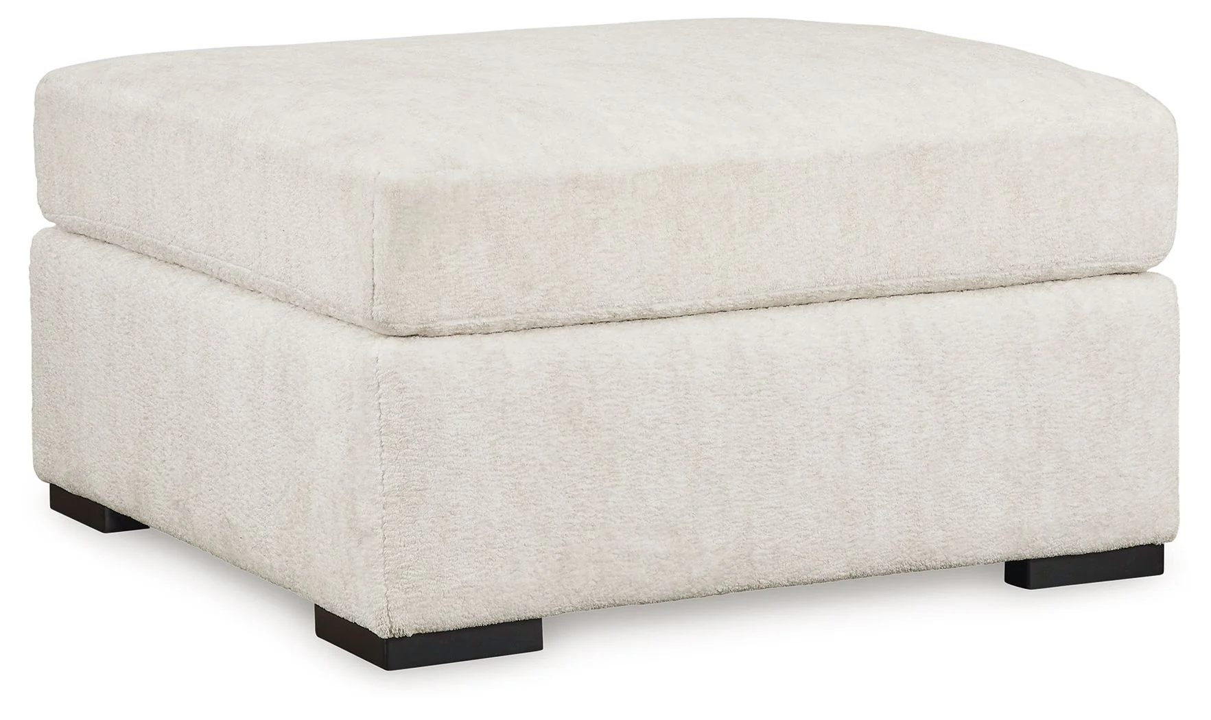 Chessington - Oversized Accent Ottoman - Ivory - Image 1