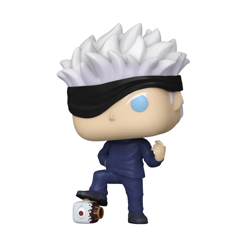 Funko Pop! Animation: Jujutsu Kaisen - Satoru Gojo With Defeated Jogo #1608 2024 Summer Convention - Image 1