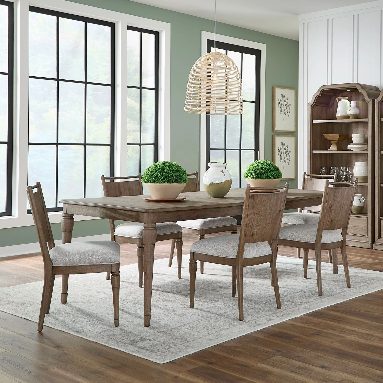 Hickory Grove - Rectangular Table Set - Image 3