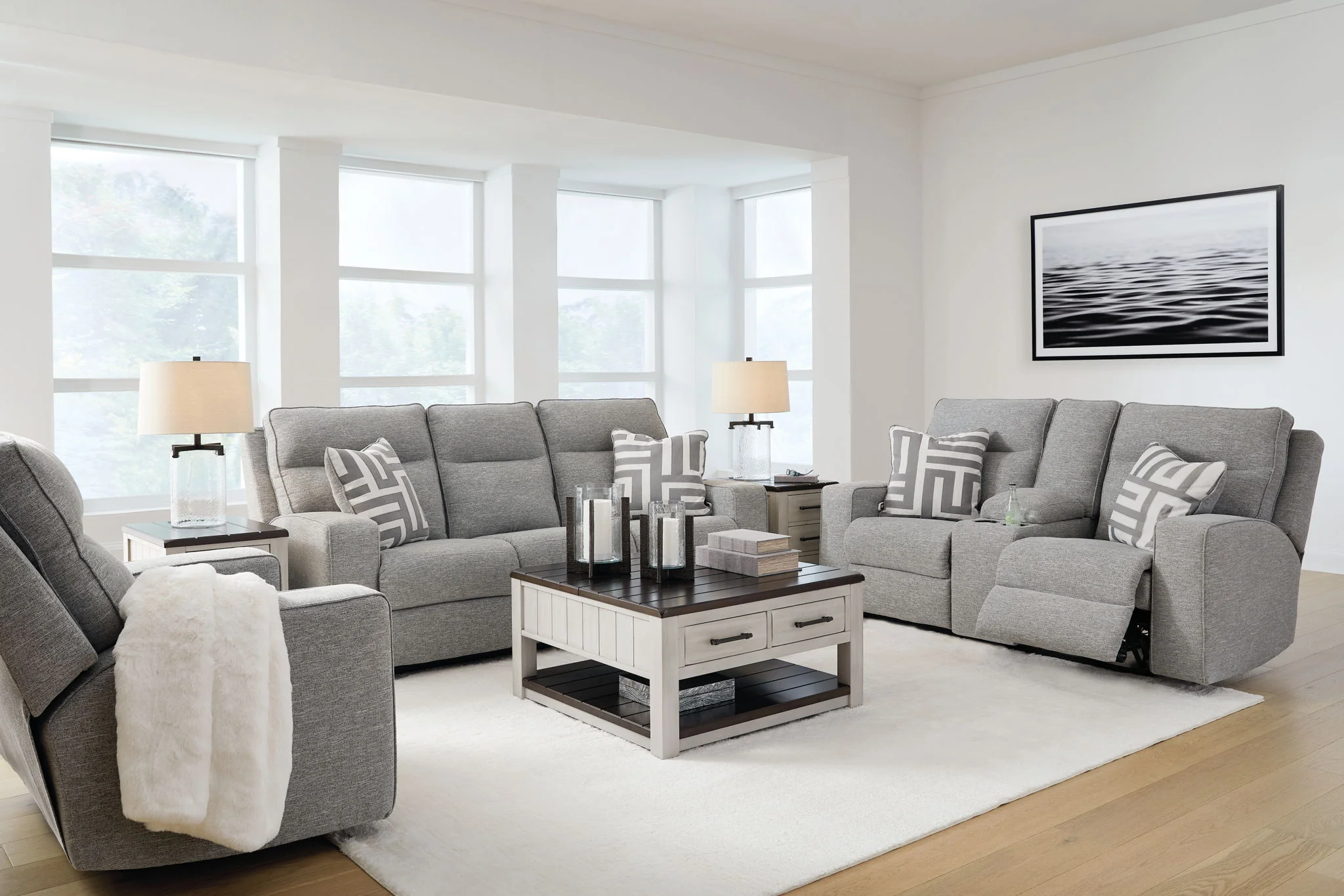 Biscoe - Reclining Living Room Set - Image 2