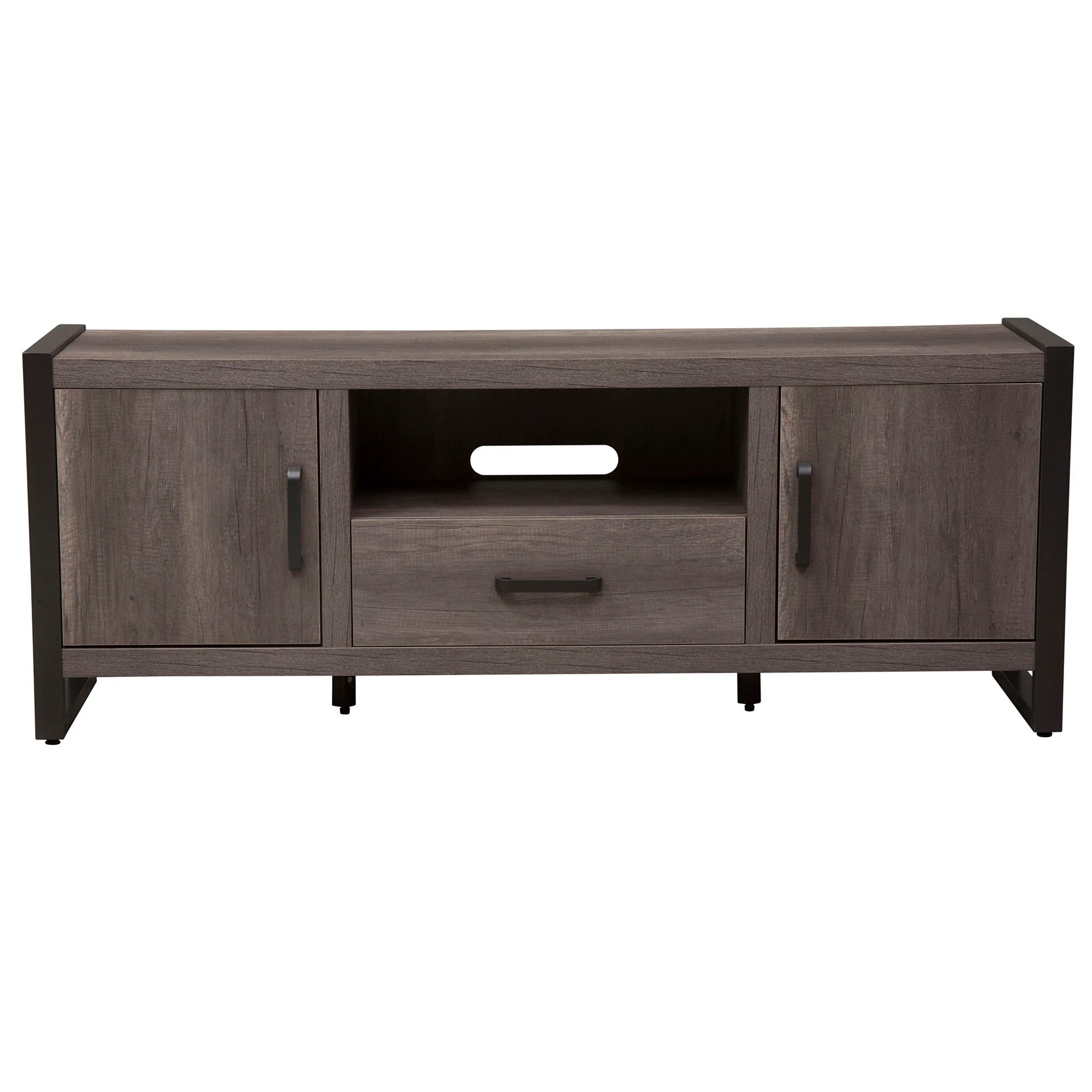 Tanners Creek - Entertainment TV Stand - Dark Gray - Image 2