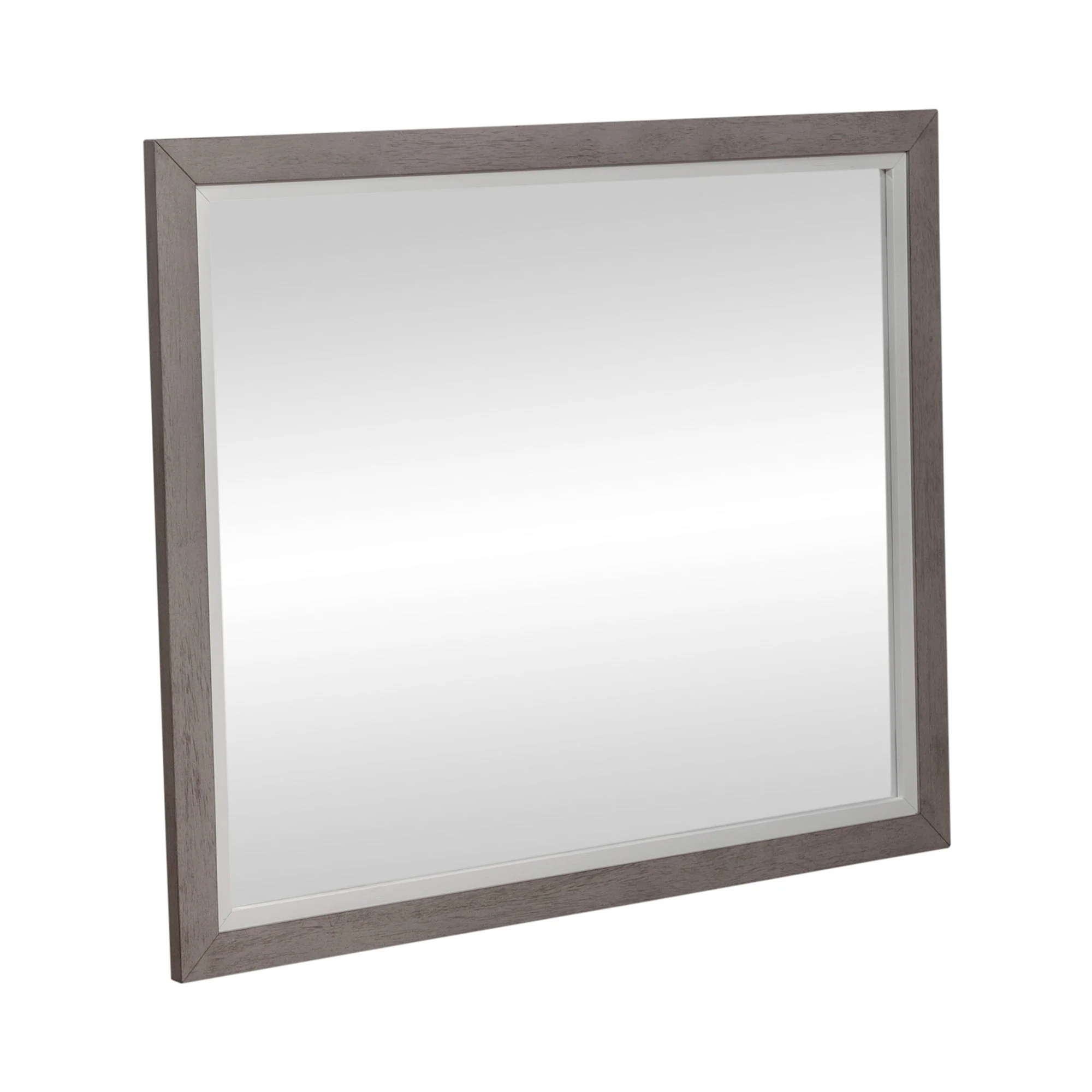 Palmetto Heights - Landscape Mirror - Shell White & Driftwood - Image 3