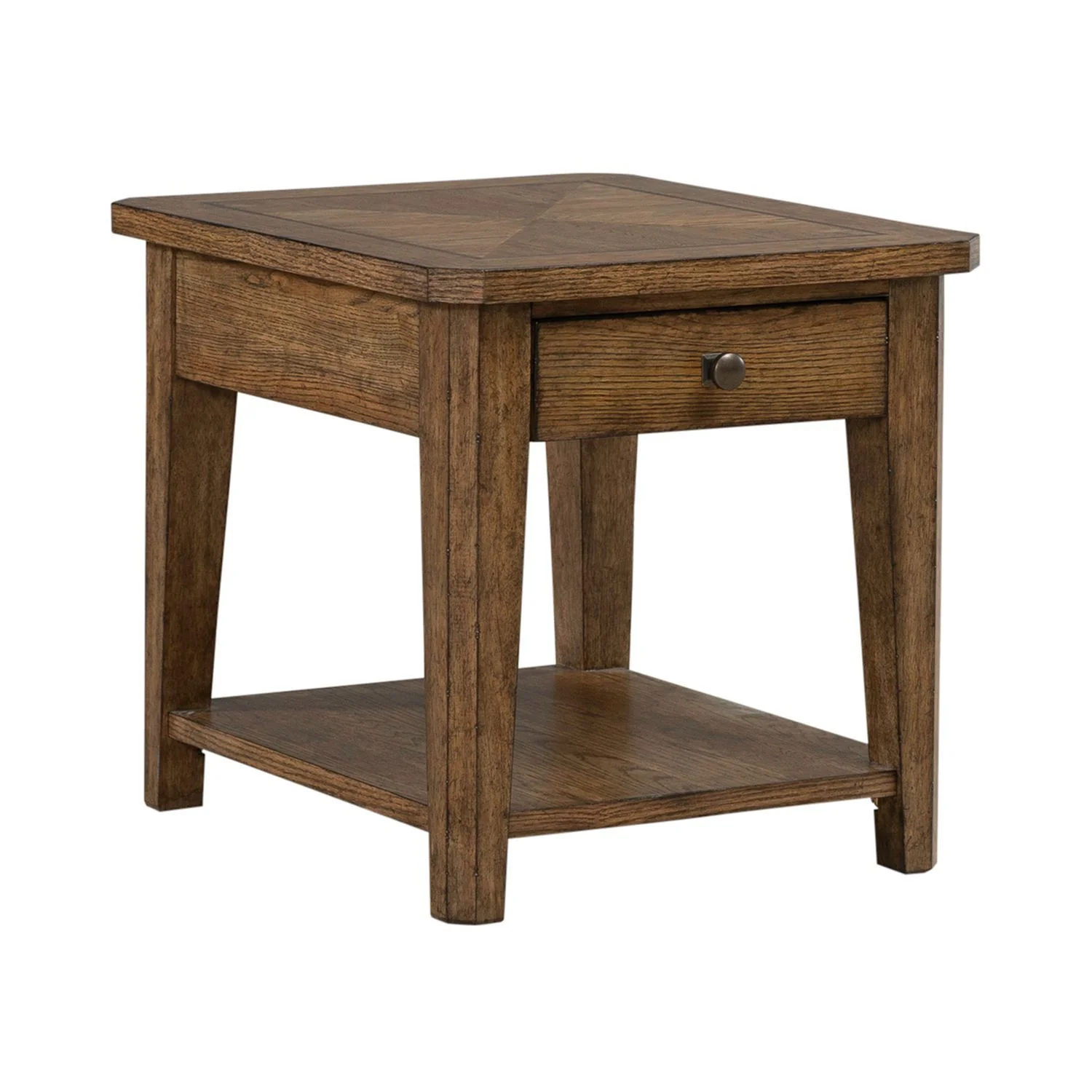 Carolina Park - End Table - Amber Brown - Image 2