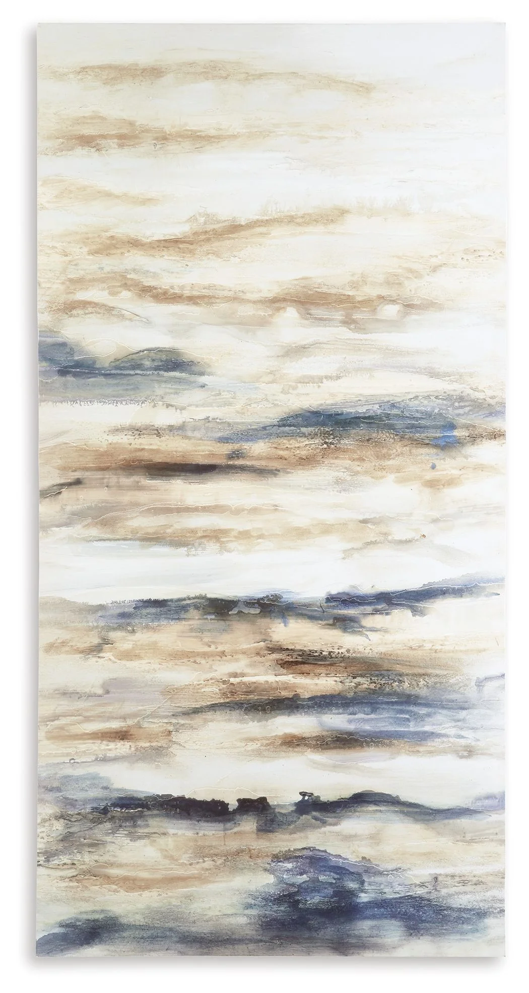 Joely – Wall Art – Blue / Tan