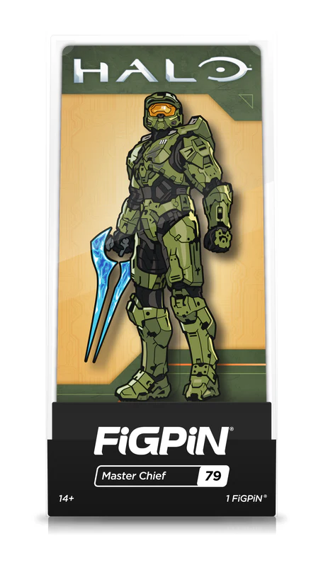 FiGPiN Classic: Halo - Master Chief #79 Enamel Collector Pin - Image 2