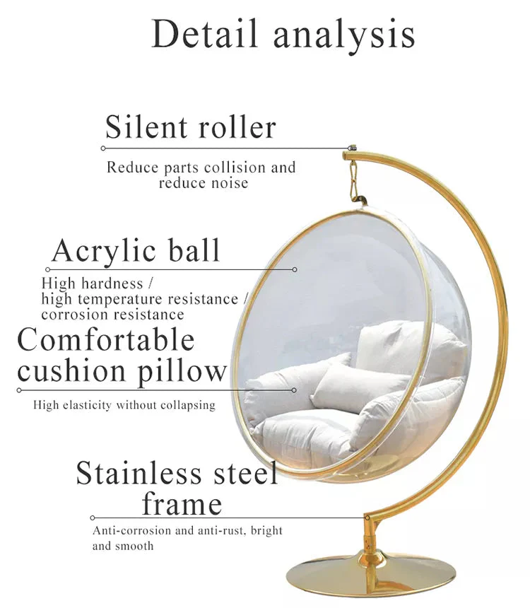 Egg Pod Swing Bubble Chair - Image 2