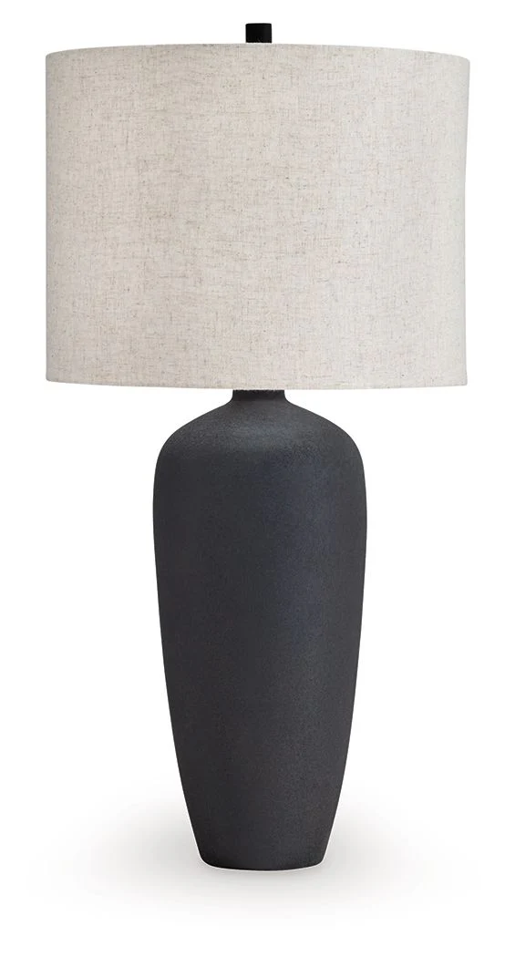 Ryenburg - Metal Table Lamp - Black - Image 1
