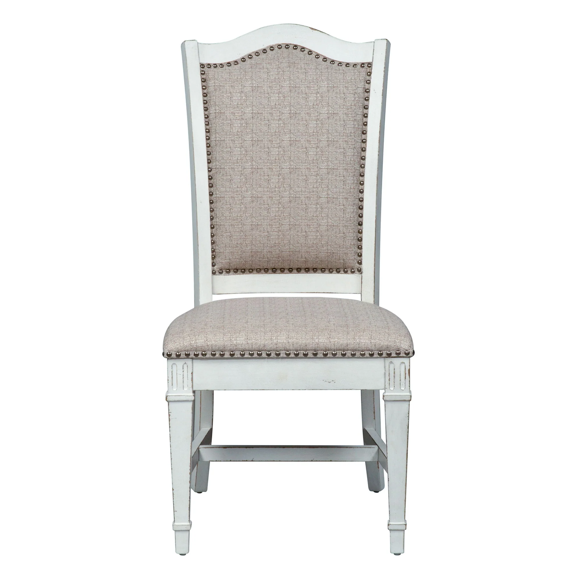 Abbey Park - Upholstered Side Chair - Antique White - Image 3
