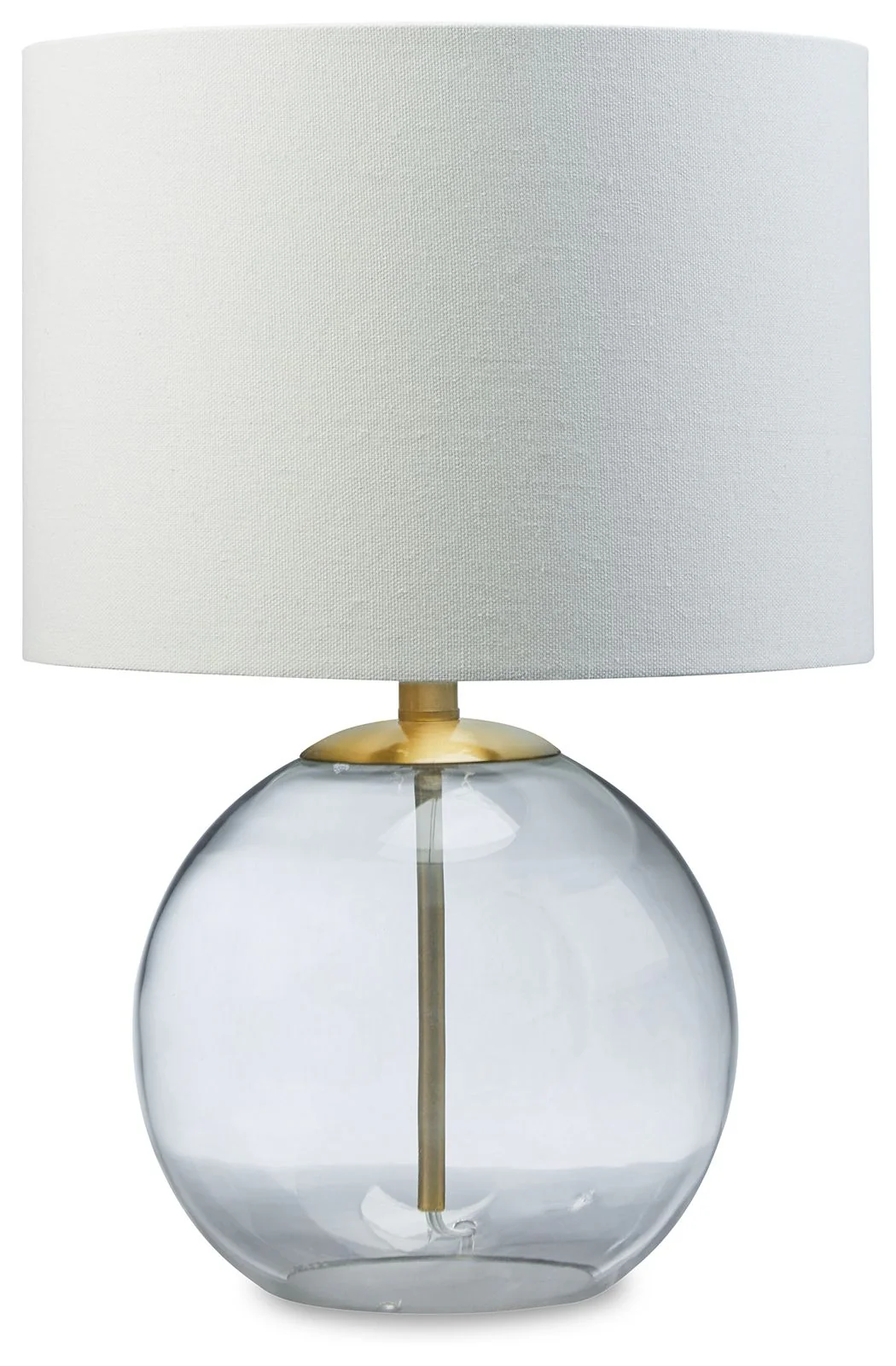 Samder - Glass Table Lamp  - White - Image 1