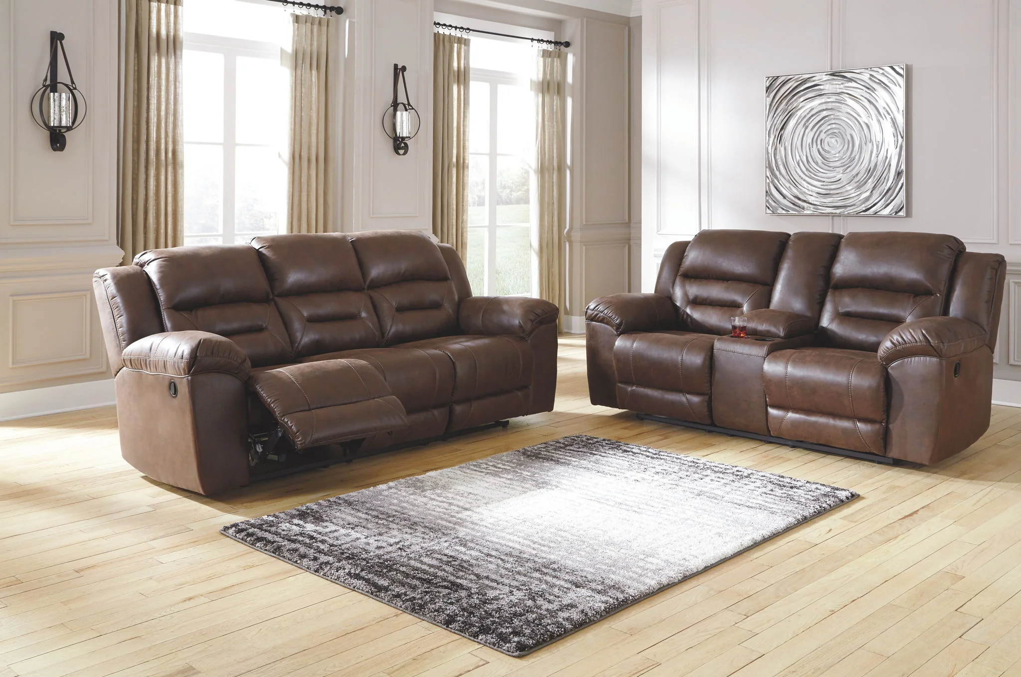 Stoneland - Reclining Living Room Set - Image 1