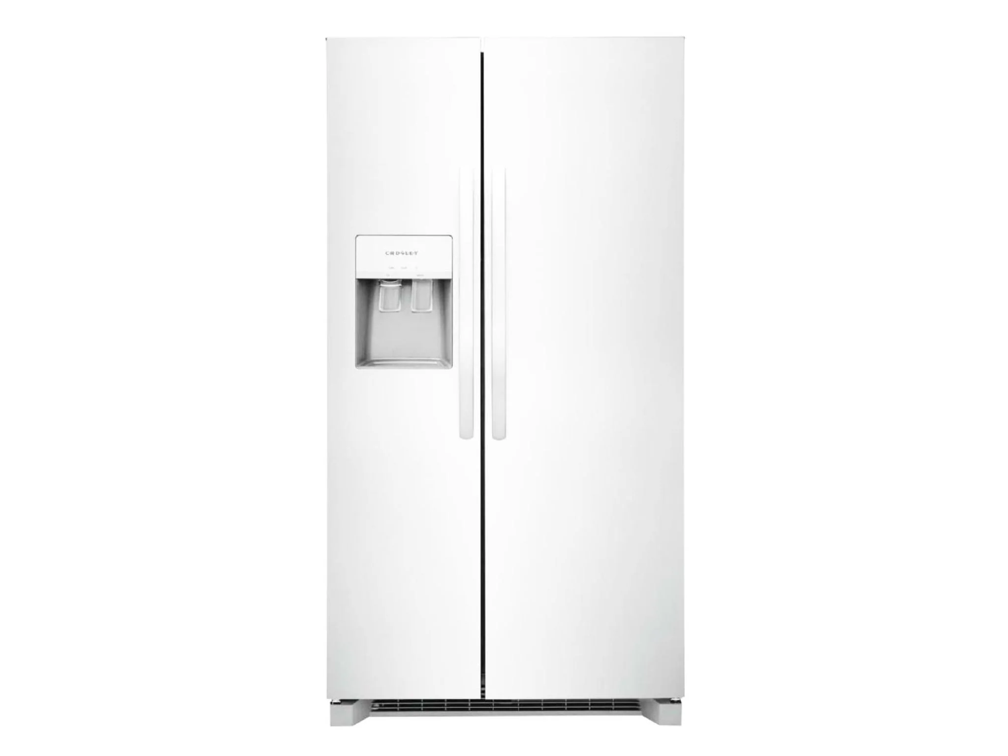 Crosley 25.6 Cubic Foot Side-By-Side Refrigerator – White