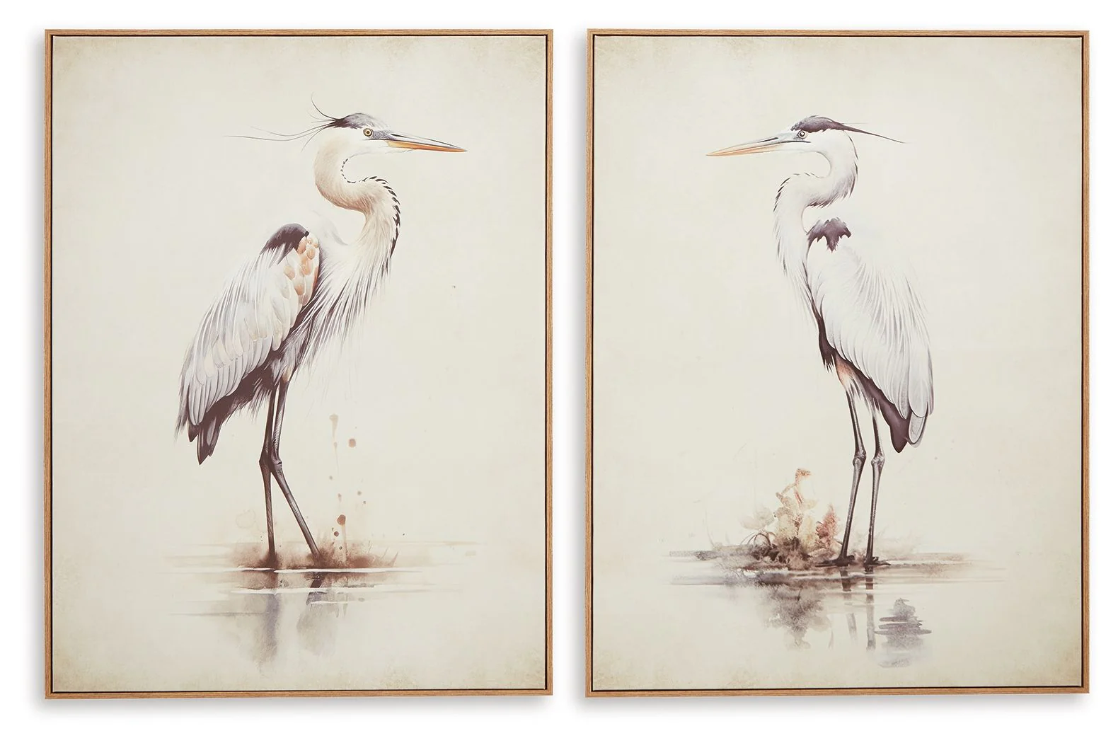 Aubinell – Wall Art Set (Set of 2) – Beige