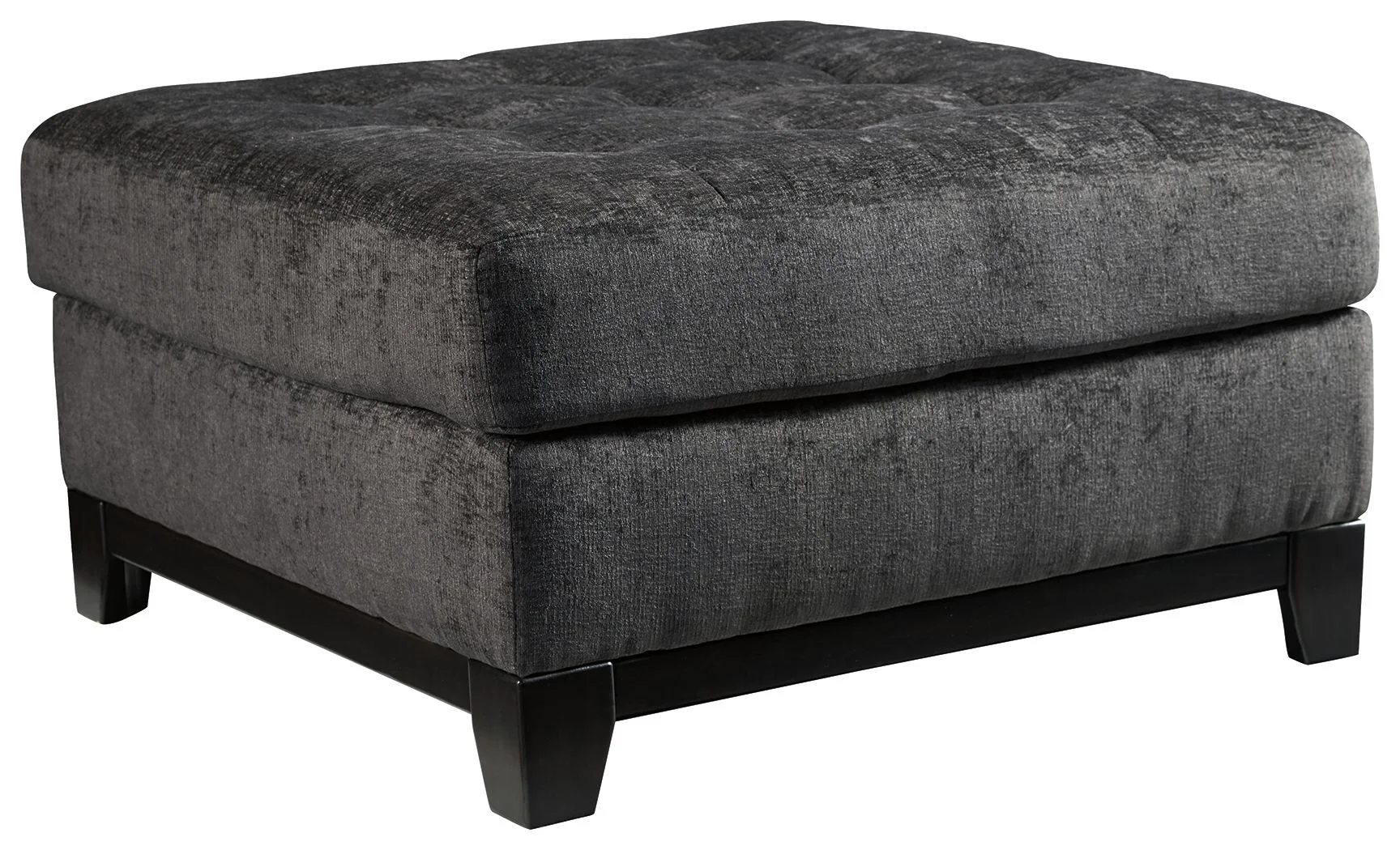 Reidshire - Oversized Accent Ottoman - Steel - Image 1