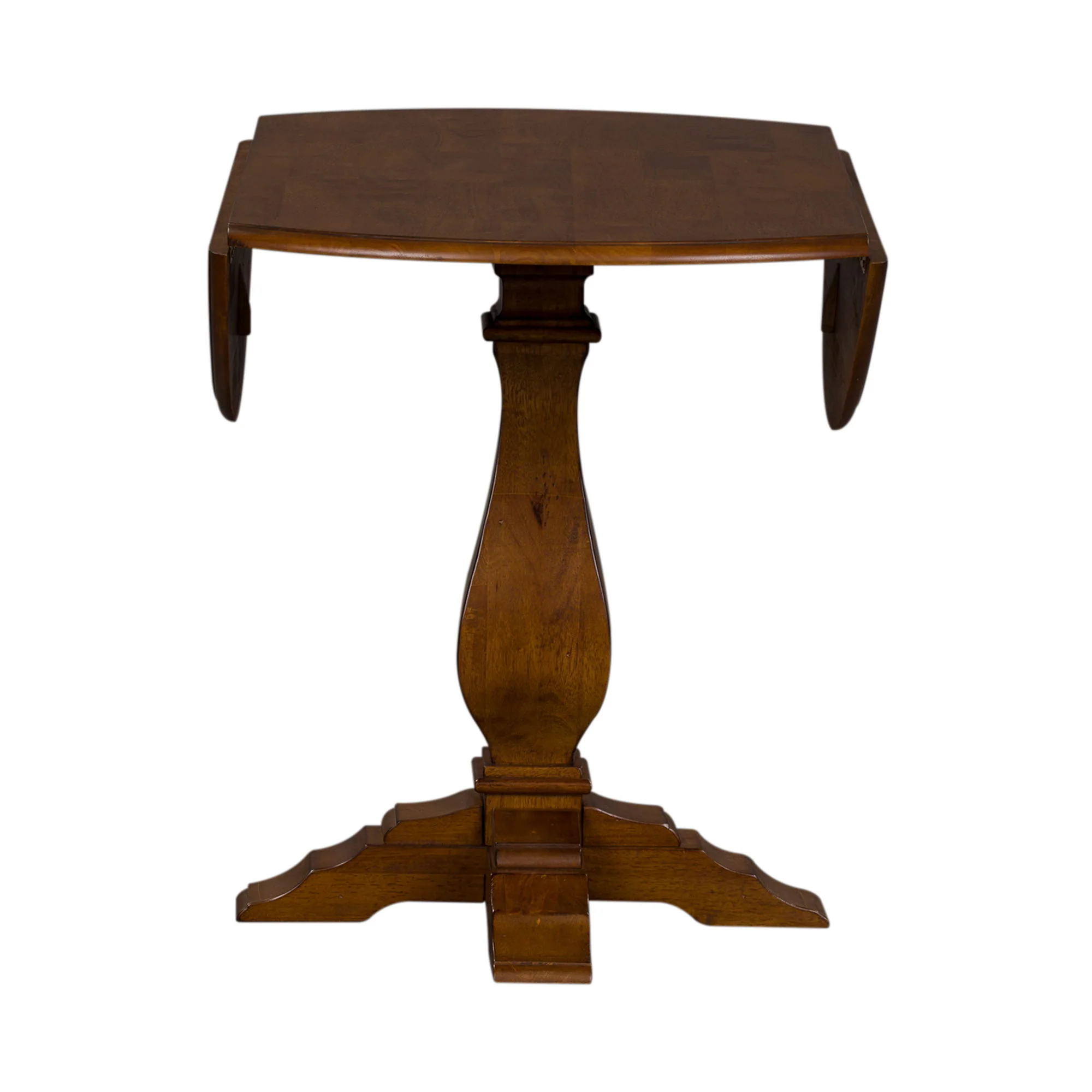 Creations - Round Drop Leaf Table - Dark Brown - Image 2