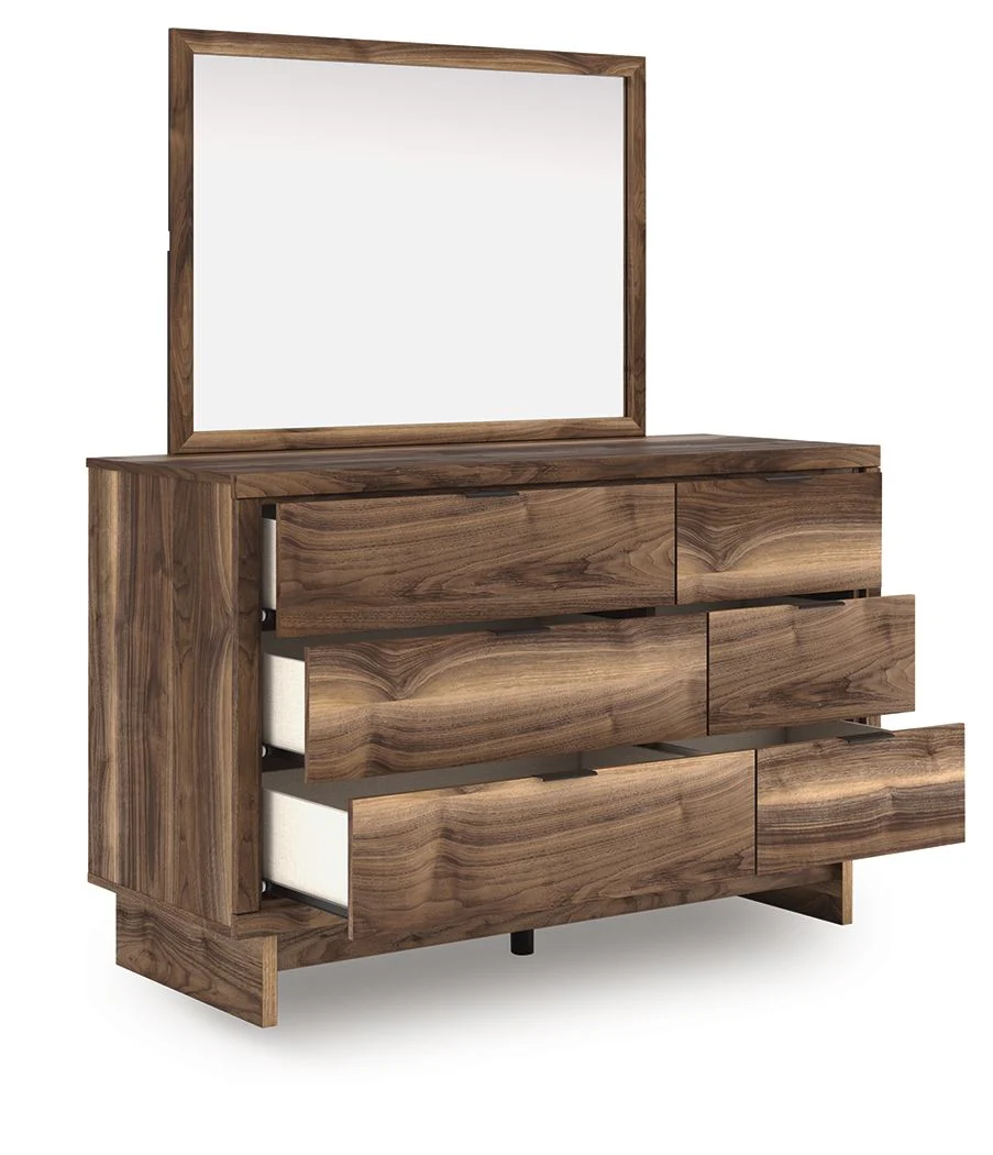 Chirason - Dresser And Mirror - Brown - Image 3