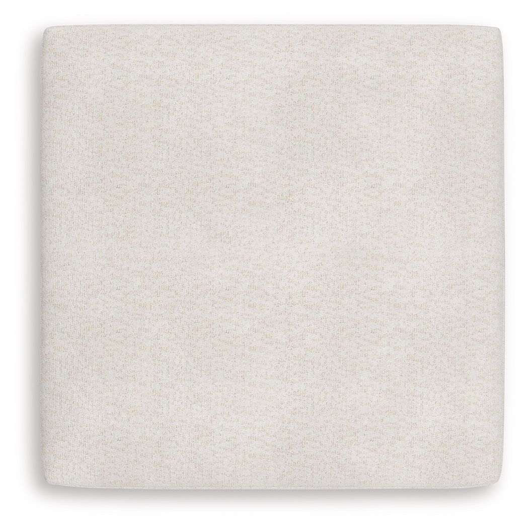 Donelson Creek - Oversized Accent Ottoman - Vanilla - Image 2
