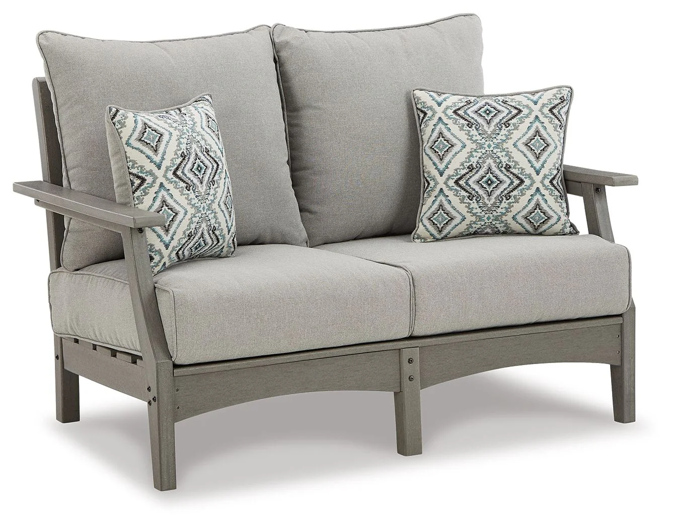 Visola – Loveseat w/Cushion – Gray