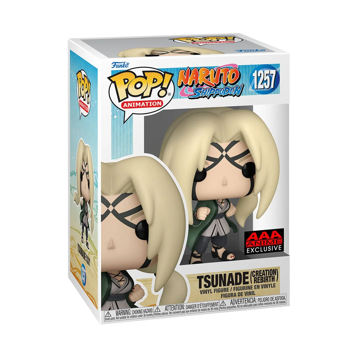 Funko Pop! Animation: Naruto Shippuden - Tsunade Creation Rebirth #1257 AAA Anime Exclusive - Image 2
