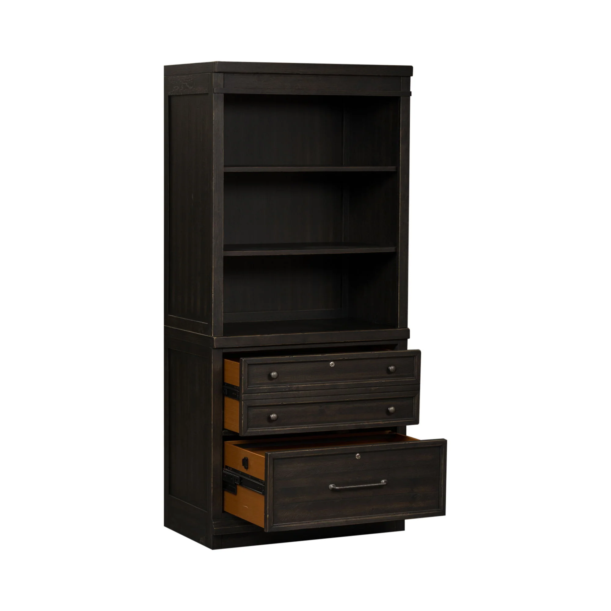 Harvest Home - 2 Piece Hutch & Cabinet Set - Chalkboard - Image 2