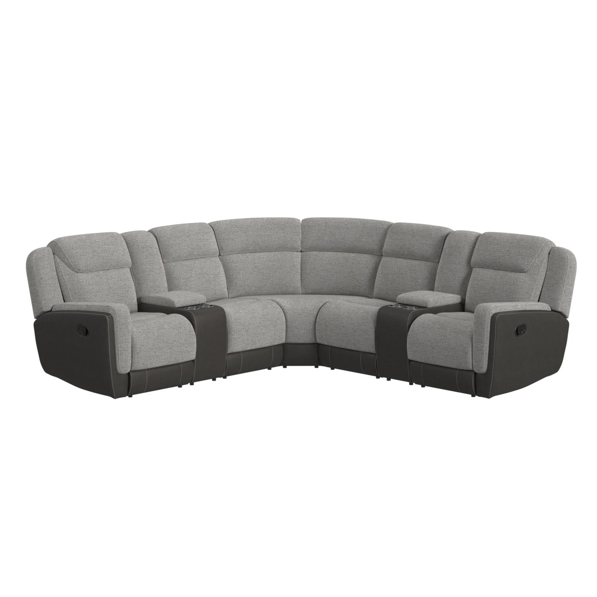 Hornet - 3 Piece Motion Sectional Set With Console - Image 2