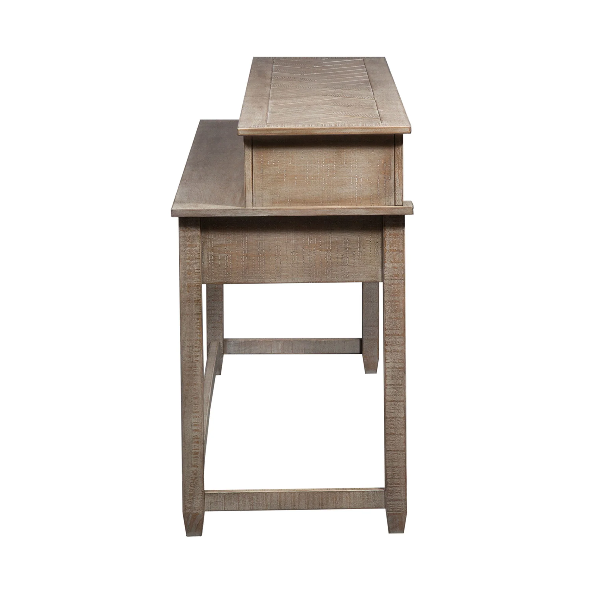 Parkland Falls - Console Bar Table - Weathered Taupe - Image 3