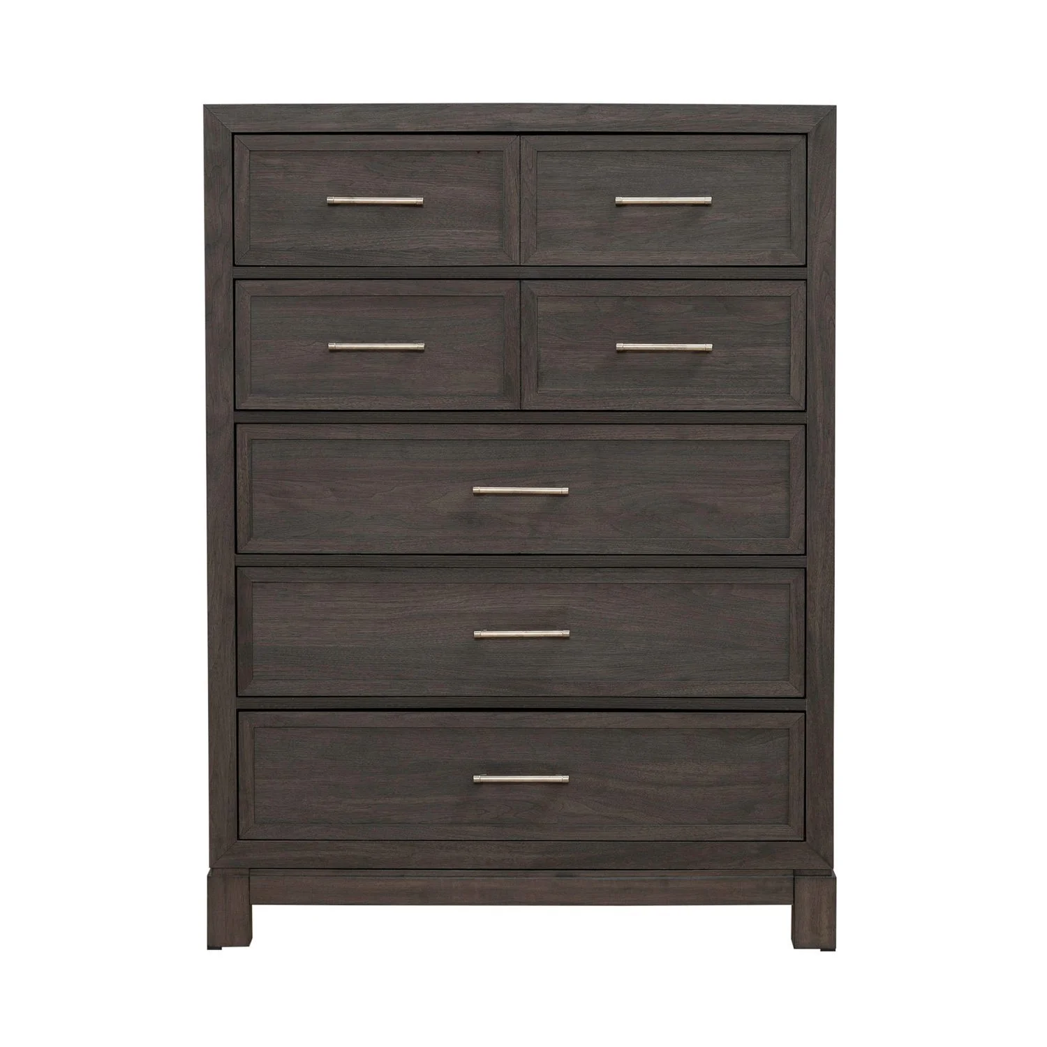 Modern Edge - 5 Drawer Chest - Caffe - Image 3