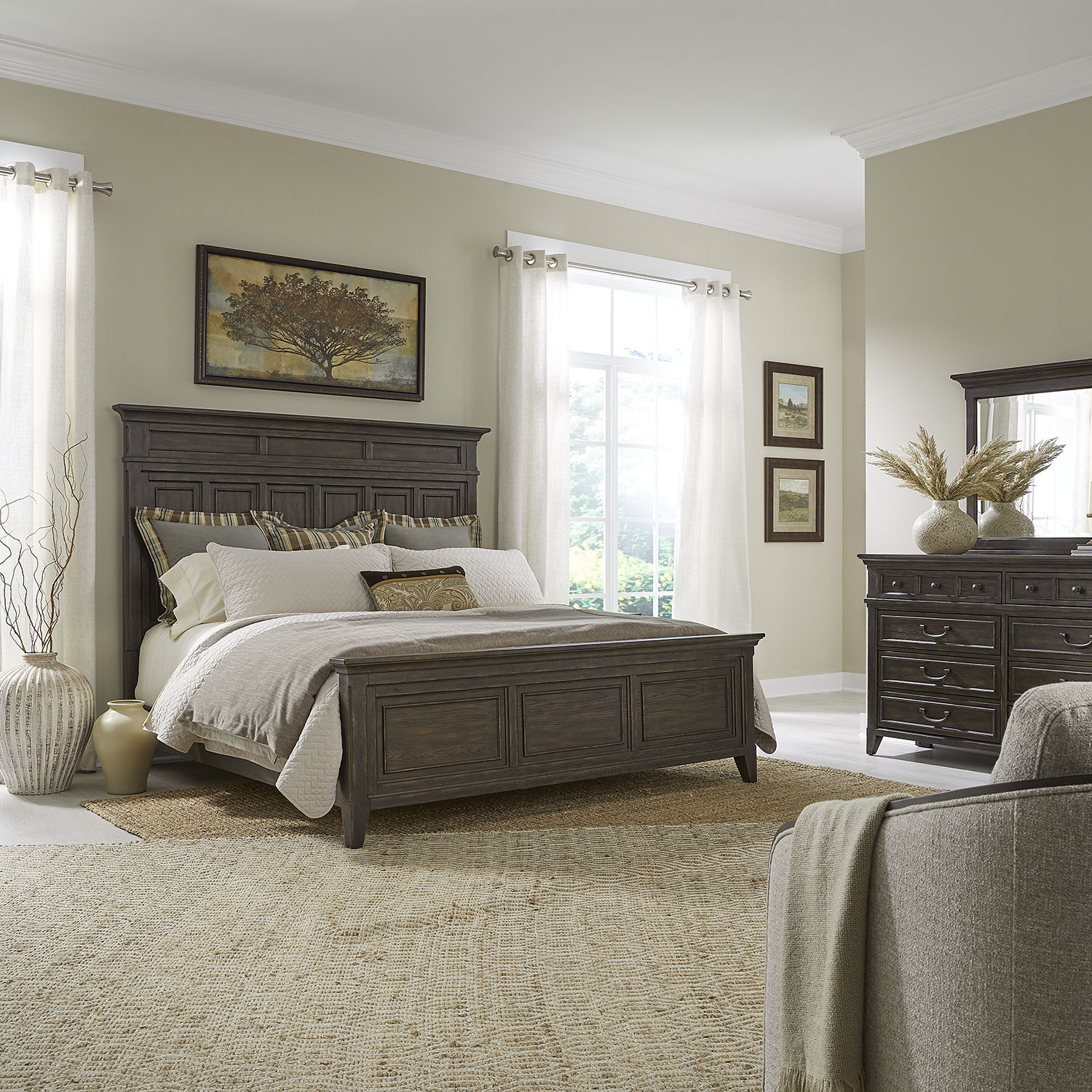 Paradise Valley - Panel Bed - Image 2