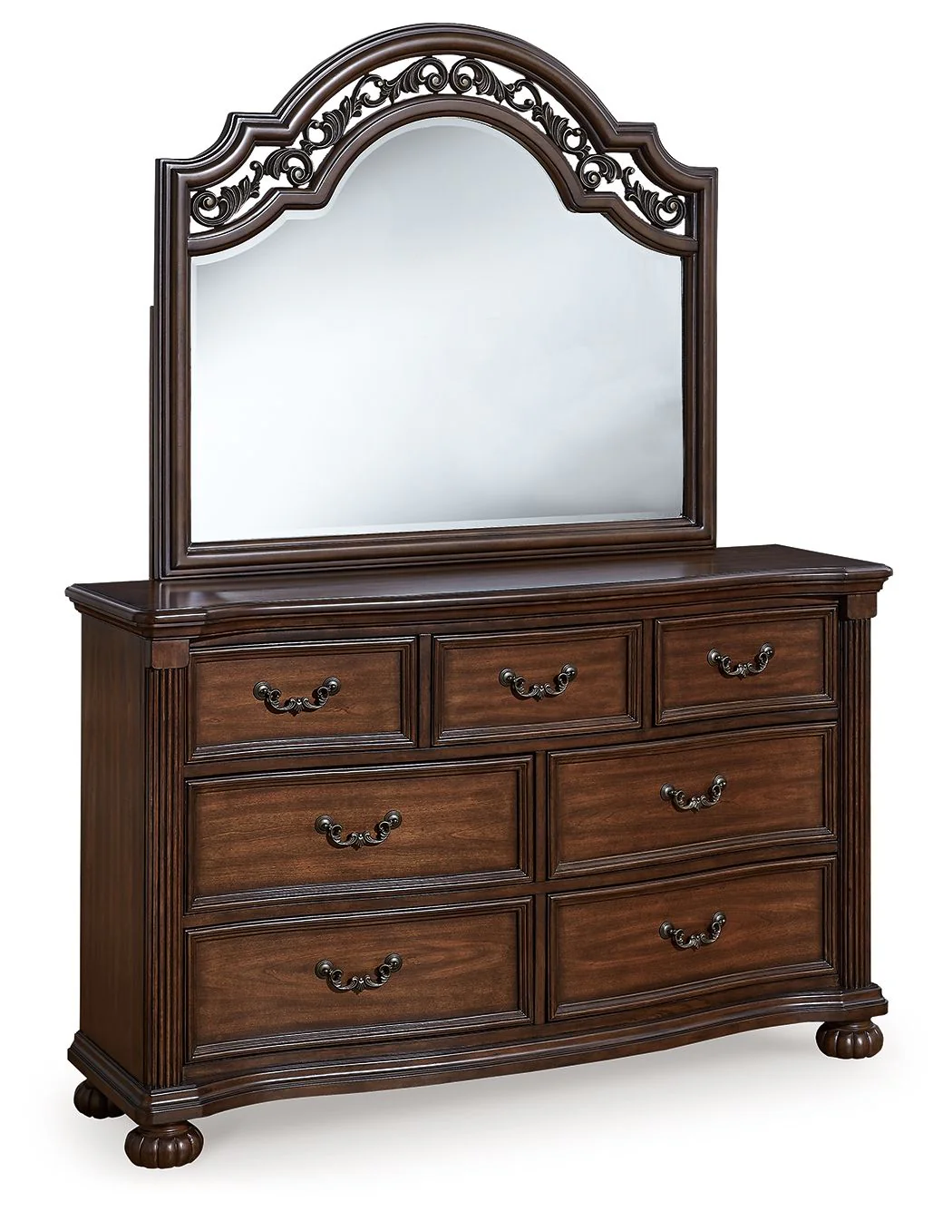 Lavinton - Dresser And Mirror - Brown - Image 1