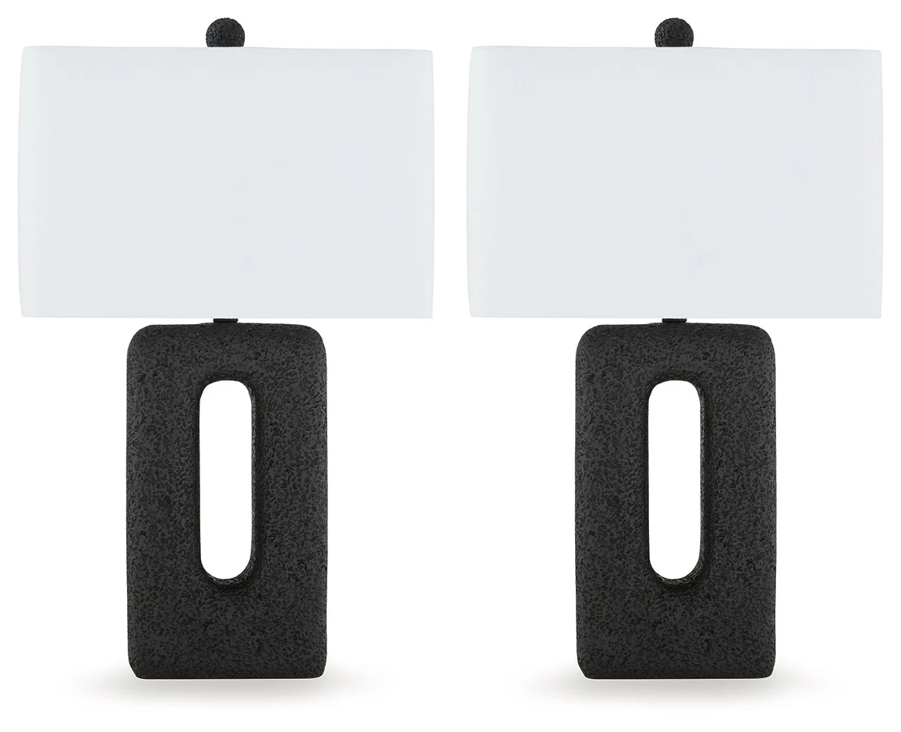 Wimmings - Poly Table Lamp (Set of 2) - Black - Image 1