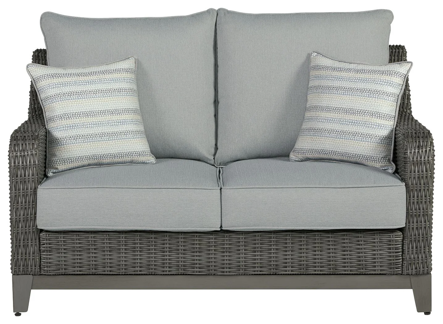 Elite Park - Loveseat w/Cushion - Gray - Image 2
